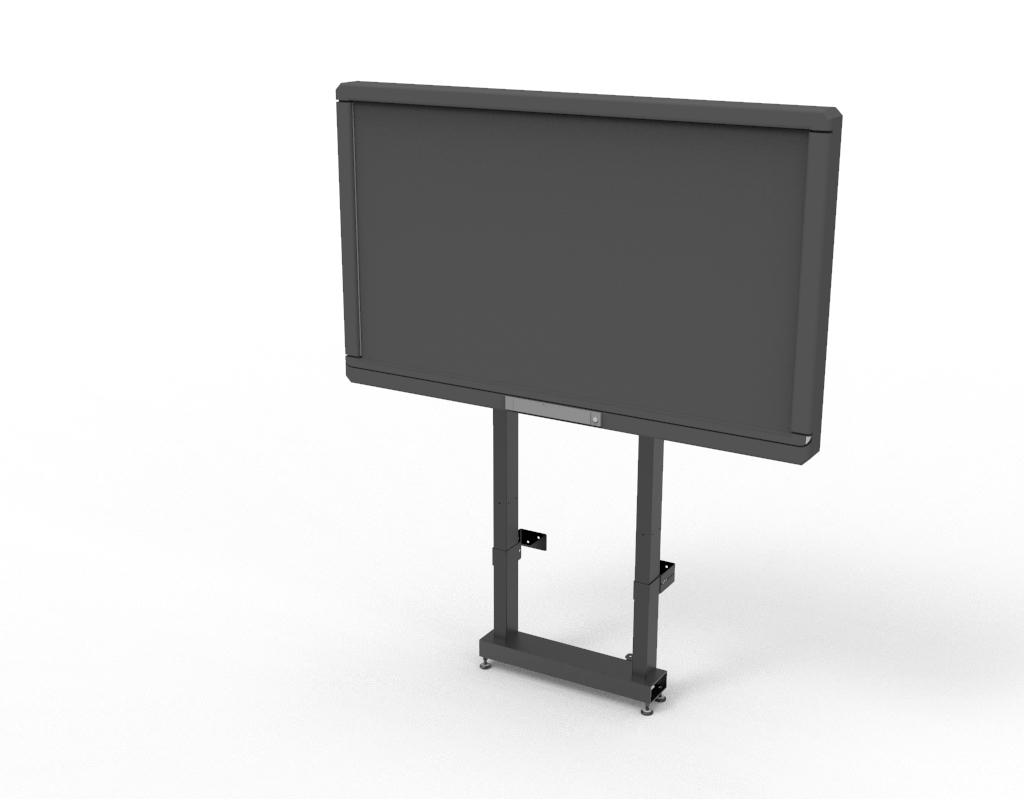 DIMASA Vægbeslag med gulvstøtte. Elektrisk højdejustering op til 160 kg.