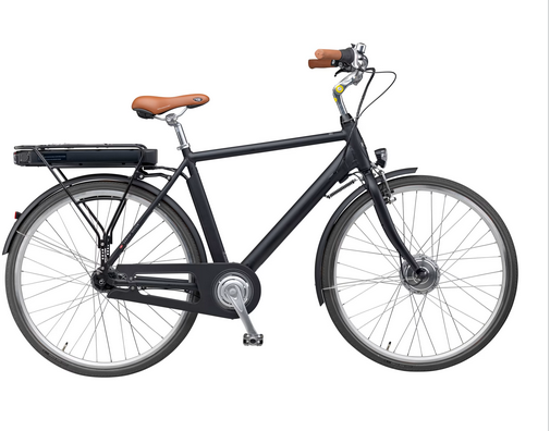 Mustang Christian Electric 28" elcykel med 7 gear - Black