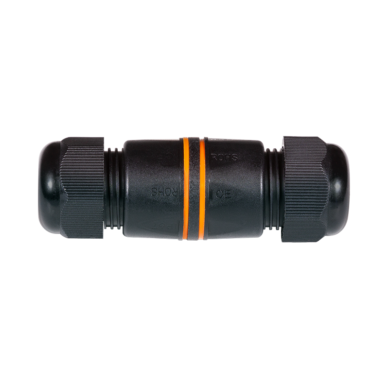 LogiLink Cat.6 outdoor inline coupler, IP67 waterproof, short type