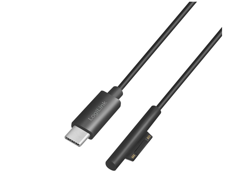 USB-C to Microsoft Surface charging cable