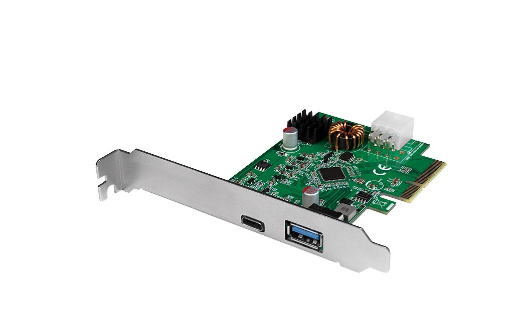 PCI Express Card, USB 3.2 1x USB-C & 1x USB 3.0