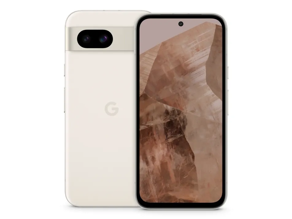 Google Pixel 8a - 128GB - Porcelain - Smartphone