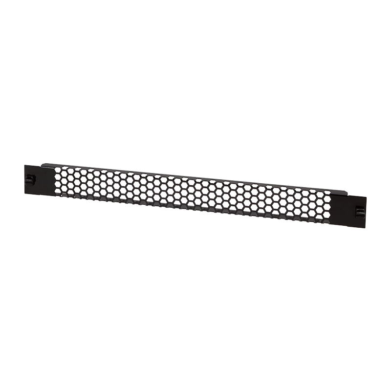 19" Toolless ventilation panel, 1U, black