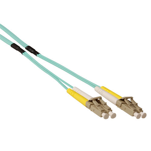 ACT 40 meter Multimode 50/125 OM3 duplex ruggedized fiber cable with LC connectors