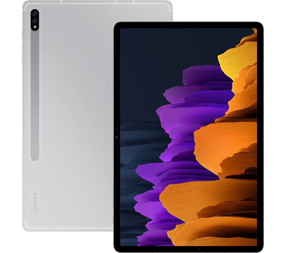 Samsung Galaxy Tab S7 Plus 12.4" 256GB - Mystic Silver