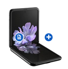 Samsung Galaxy Z Flip 4G 256GB - Mirror Black