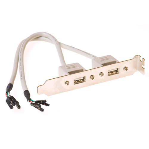 ACT USB 2.0 Bracket cable adapter