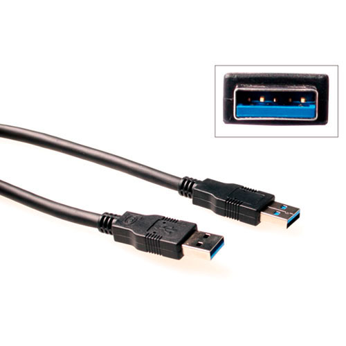 ACT USB 3.0 A male - USB A male 5,00 m
