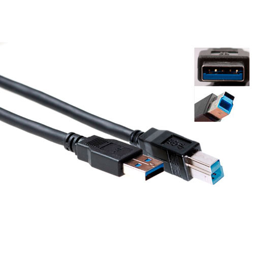 ACT USB 3.0 A male - USB B male 2,00 m
