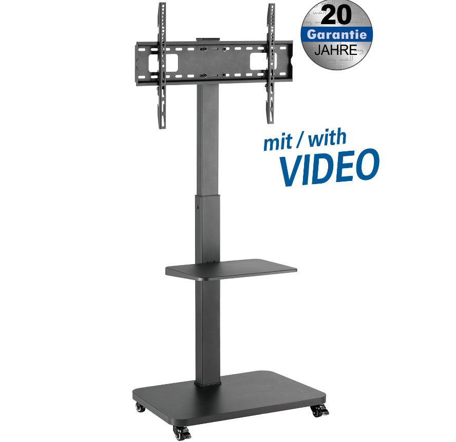 MyWall trolley til skærme op til 75" / VESA 600 x 400 / 40 kg