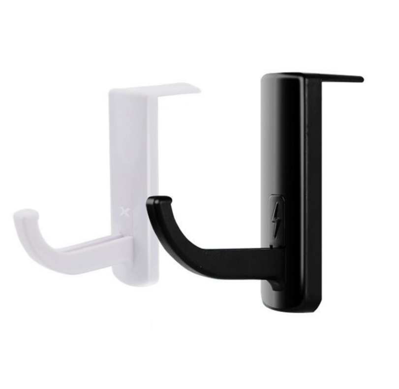 Bøjle til headset til montering på monitor - sort