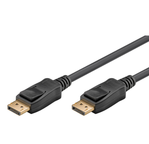 Goobay Displayport 2.1 - Han - Han - (40 GB) 8K Ultra HD 4320p (60 Hz), 4K Ultra - 5 M
