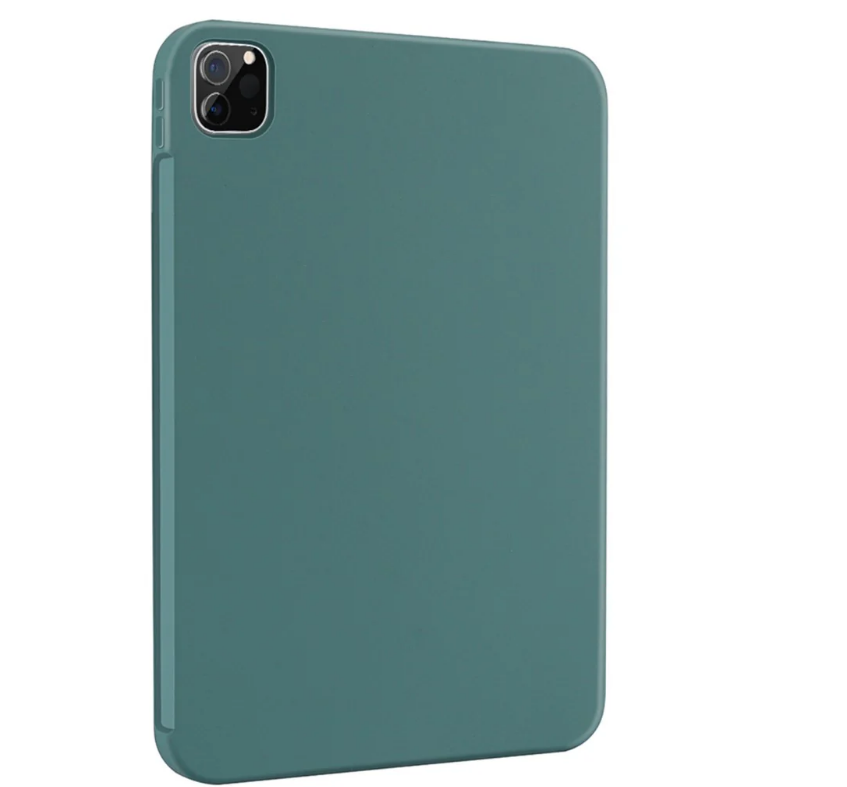 iPad Pro 12.9" (2022 / 2021 / 2020 /2018) / Air 13" (2024) Liquid Silikone Shockproof Cover - Grøn