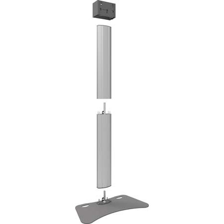 Fully divisible stand for flat panels up to 65 inch, 60 kg, single construction