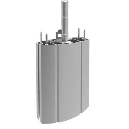 Stand extension piece 350 mm for fully divisible stand