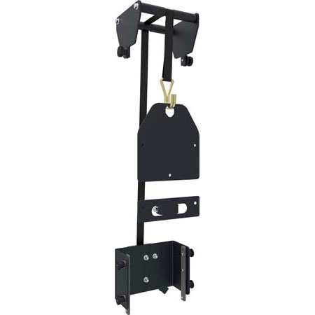 Hoist system for fully divisible stand