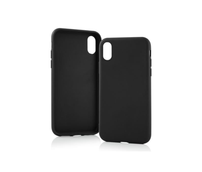 Sort Silicone backcover til Samsung Galaxy A22 4G