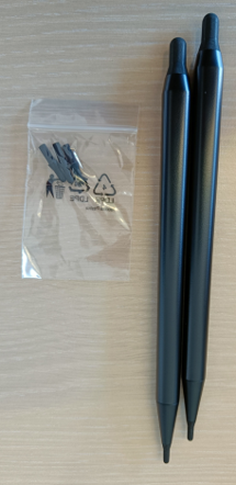 i3ACC Stylus E-One series/Board 06 (set) set of 2 pens & 3 replacement tips