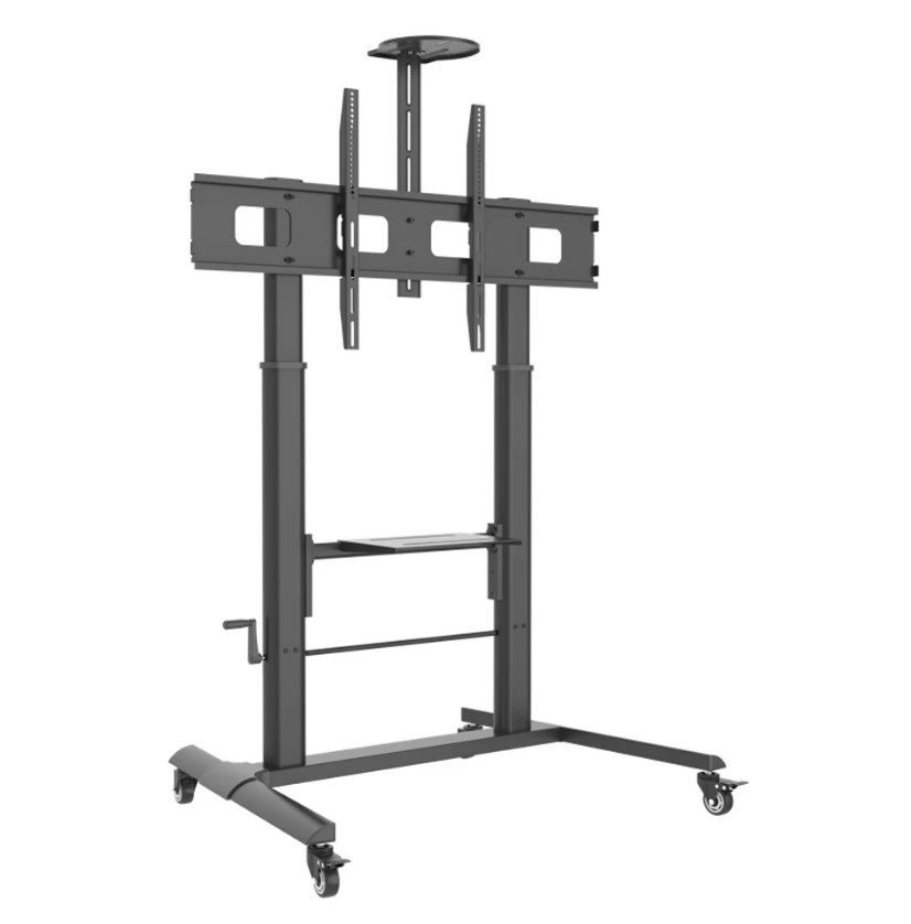 Techly trolley - maks. 110" / 120 kg / VESA 1200 x 600 - Hjdejusterbar