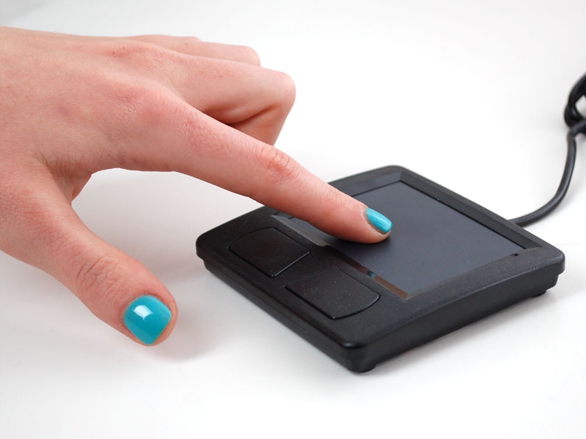 Touchpad med USB tilslutning