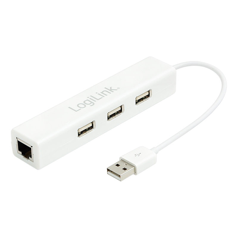 LogiLink USB 2.0 to Fast Ethernet Adapter m/3p. hu