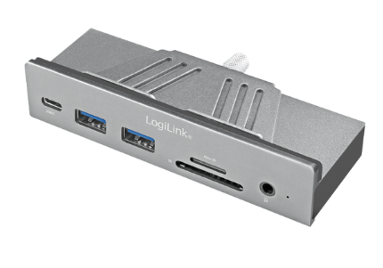 USB 3.2 Gen 1x1 USB-C 7-in-1 multifunction clamp hub