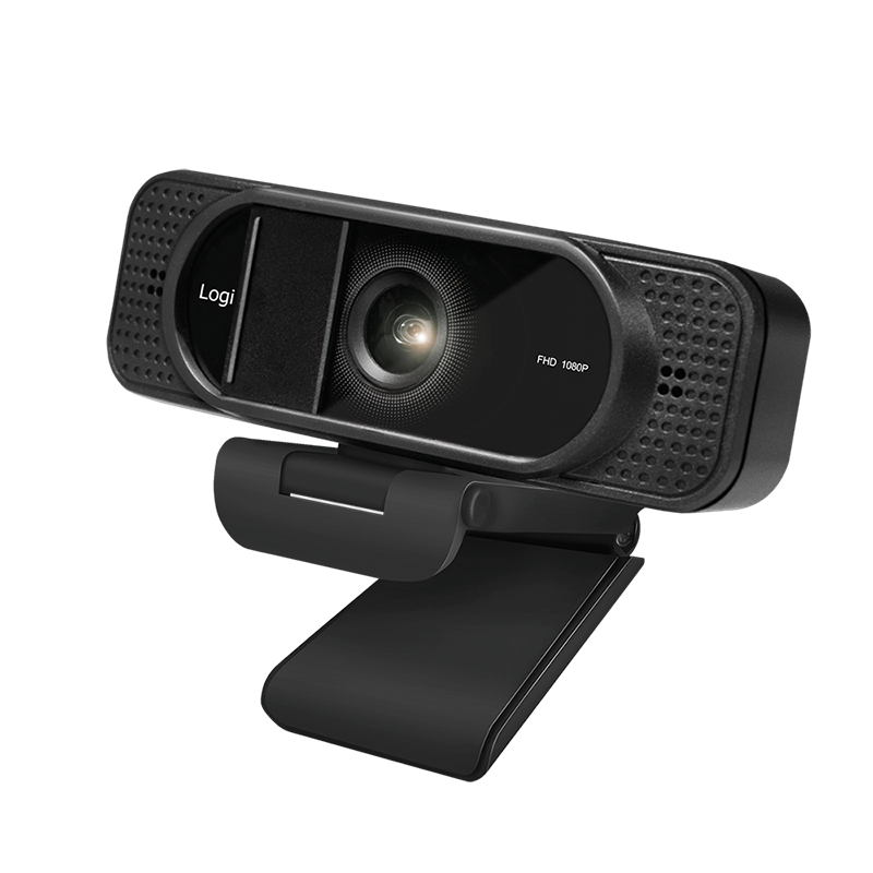 Full HD webcam, 96°, dual microphone, privacy cover