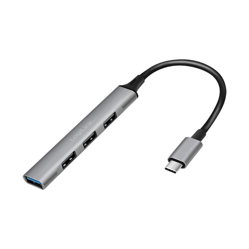 LogiLink USB-C Hub med 3 x USB 2.0 & 1 x USB 3.0 porte