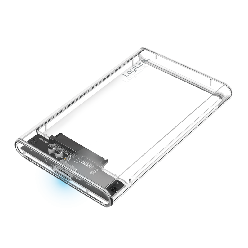 External HDD enclosure 2,5", HDD/SSD, USB 3.0, tool-free