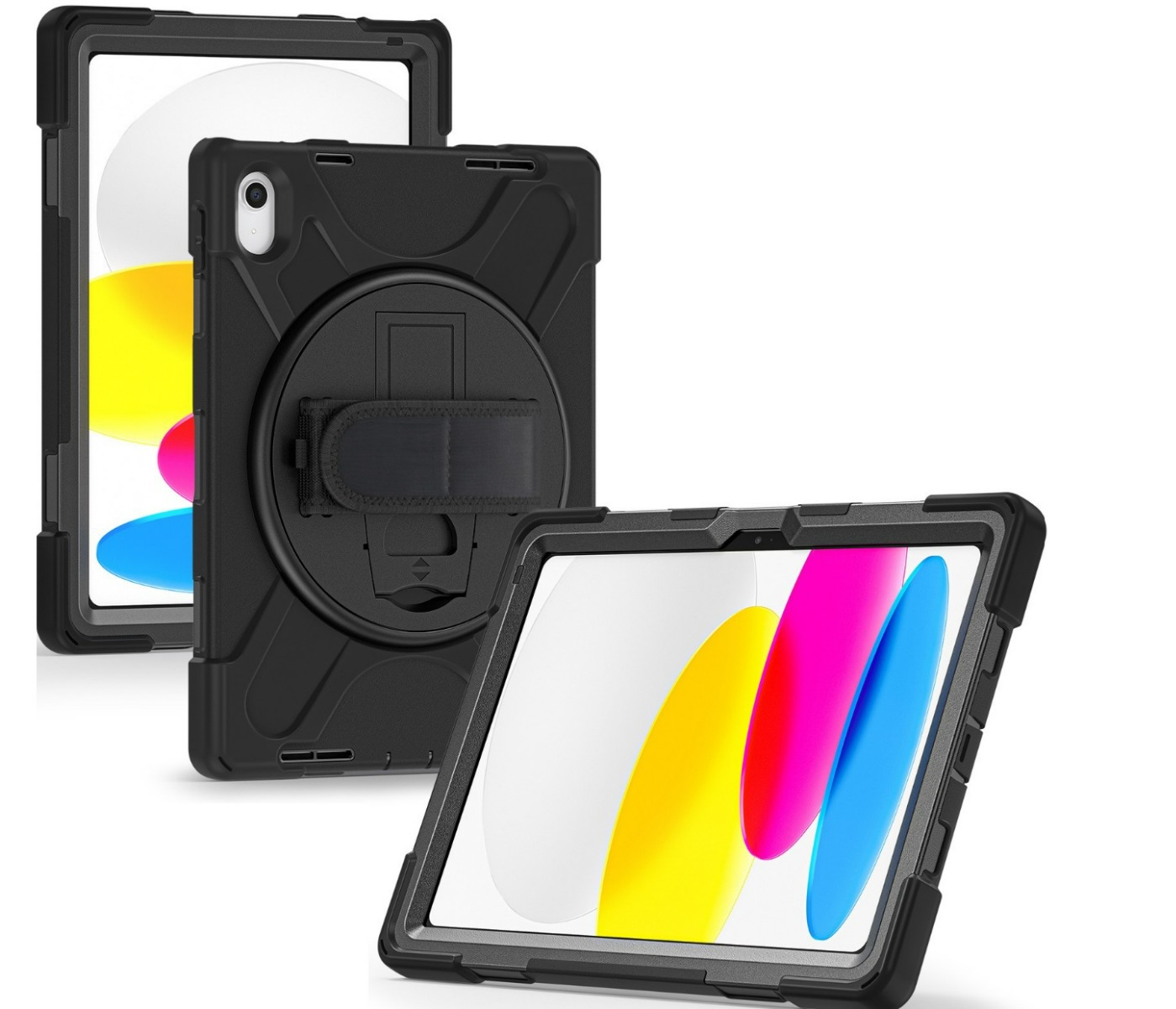 Rough cover med frontbeskyttelse til iPad 10,9 (2022)