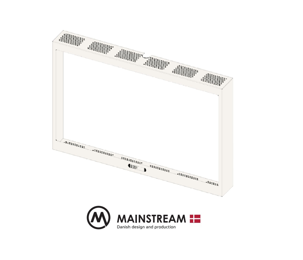 Mainstream Display Enclosure uden beskyttelsesglas til 43" - Ekskl. beslag