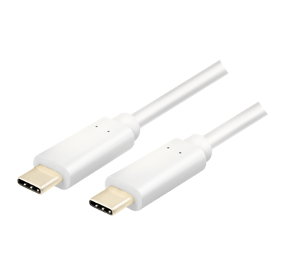 USB 3.2 Gen2x1 Cable, USB-C connection cable, 0.5m, white