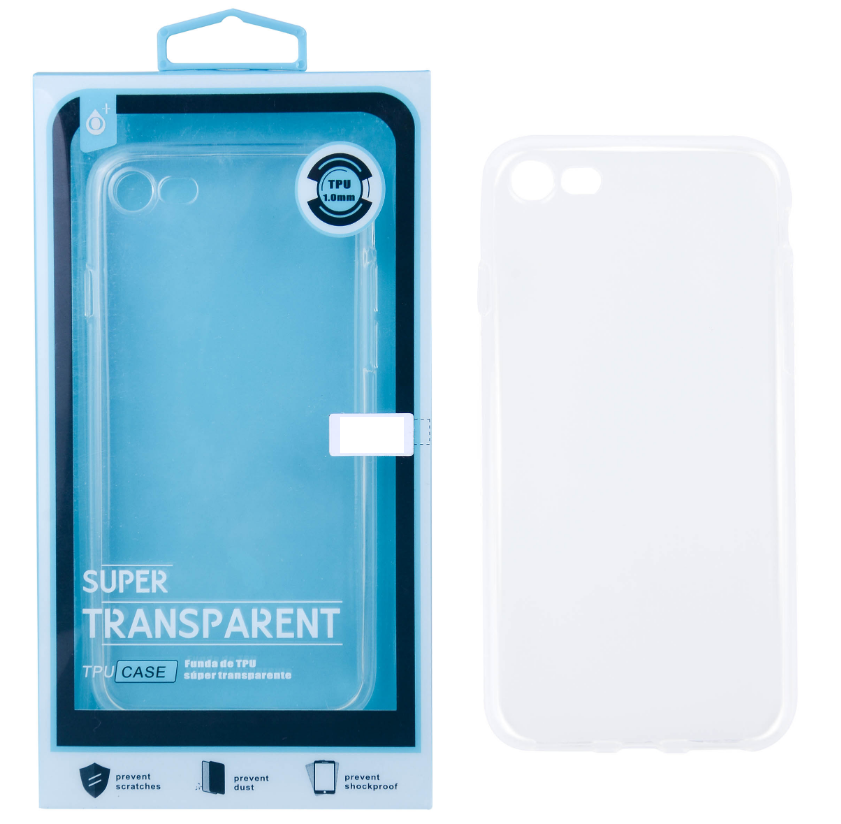 Transparent bagcover til iPhone XR - Retail pakning
