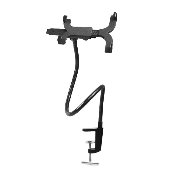 Universal tablet holder med flexarm til fastspænding på bord - 7" - 10"