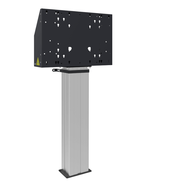 Floor lift XL for touch screen max. 86 inch, 135 kg