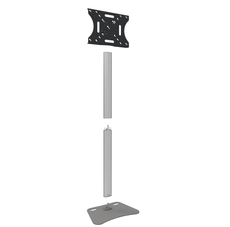 Fully divisible stand (Light Series) incl. bracket max. VESA 600x400