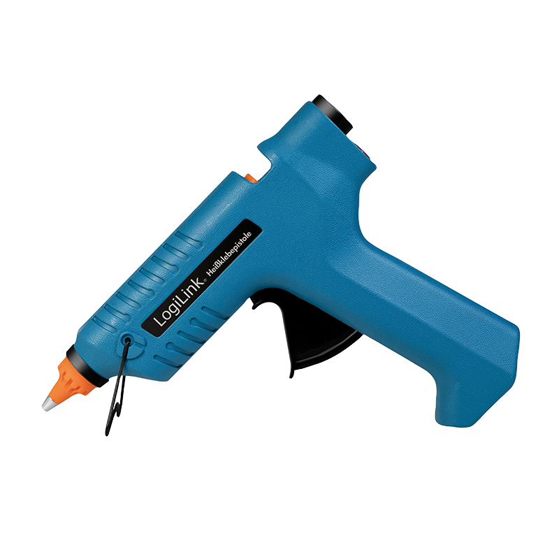 Hot glue gun wireless, 80 W, with station, blue
